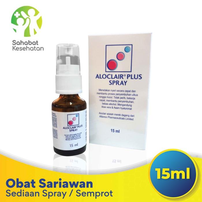 Gambar Aloclair - Obat Sariawan Alami - Spray dari Sahabat Kesehatan undefined Tokopedia