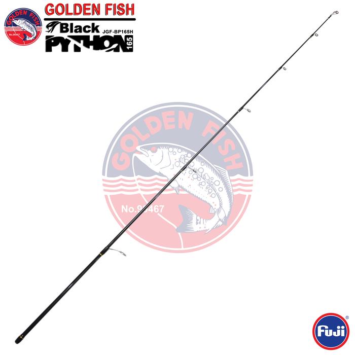 Gambar ROD GOLDENFISH BLACK PYTHON CARBON - UJUNG JORAN 165 dari PANCINGGOLDENFISH undefined Tokopedia