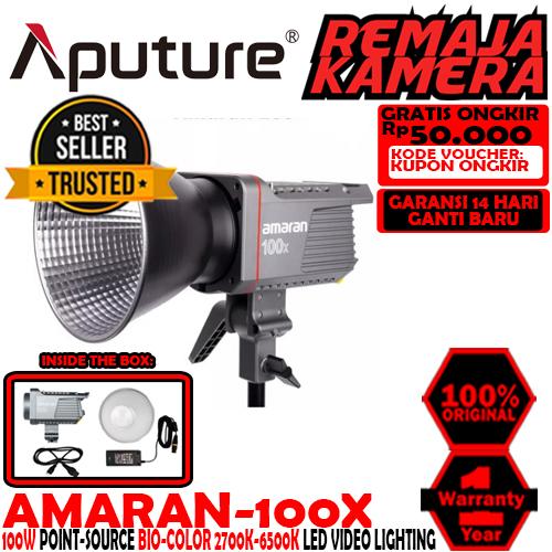 Gambar APUTURE AMARAN 100X BIO-COLOR LED VIDEO LIGHTNG - GARANSI RESMI - DIS UNIT ONLY dari REMAJAKAMERA.RK undefined Tokopedia