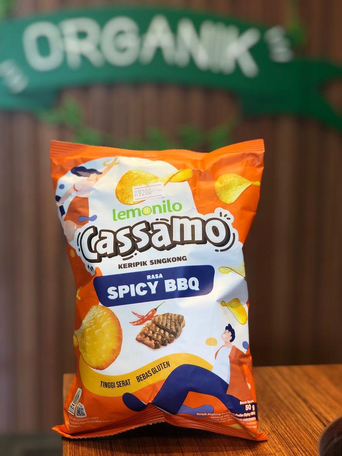 Gambar Lemonilo Cassamo Keripik Singkong - Spicy BBQ dari Pelita Organik undefined Tokopedia