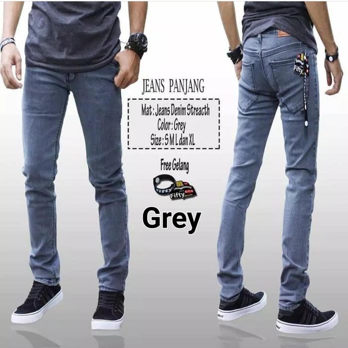 Gambar Celana Panjang Jeans skinny cheap monday - grey, 32 dari rgshop06 undefined Tokopedia