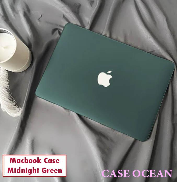 Jual Macbook Retina 12 A1534 Hard Case Casing Cover Midnight Green