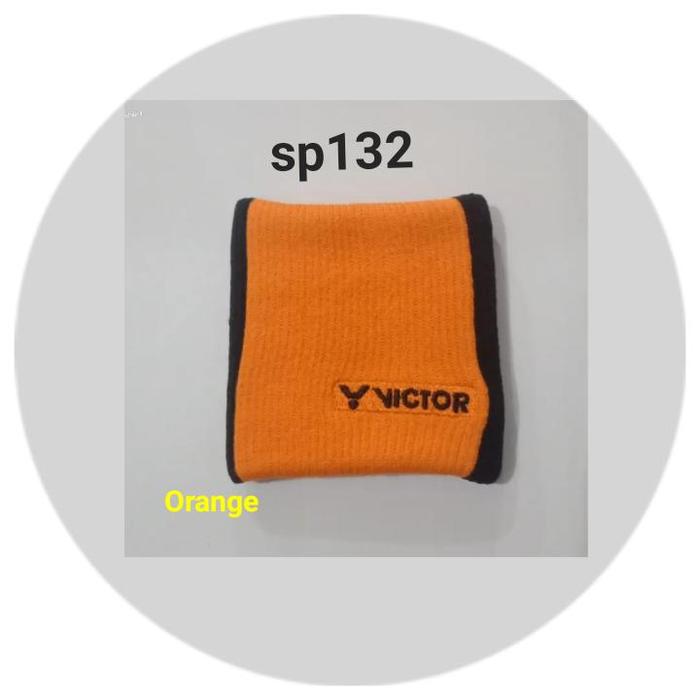 Gambar WRIST BAND VICTOR SP 123 / SP 126 / SP 129 / SP 132 ORIGINAL - SP132 / Orange dari ALAT Sport undefined Tokopedia