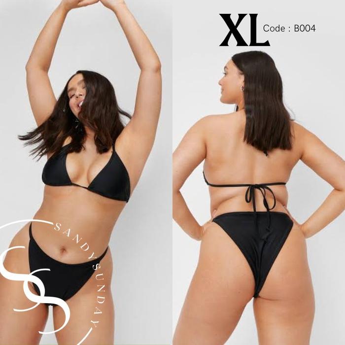 Gambar Bikini Set BigSize - XL Avisa Plus Size Bikini - Hitam dari SandySunday undefined Tokopedia
