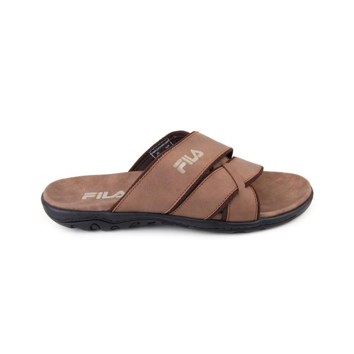 Gambar FILA Sandal Pria Shaggy- Tan/Black/Tan - 42 dari FILA Official Store undefined Tokopedia