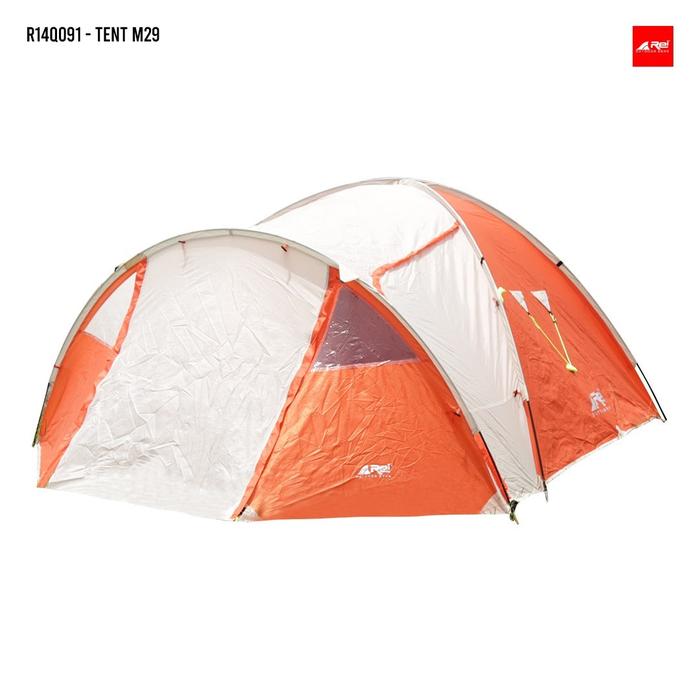 Gambar Tenda Camping Gunung Outdoor Arei M29/T001 Person Outdoorgear Rei - Orange dari ANNO GEAR undefined Tokopedia