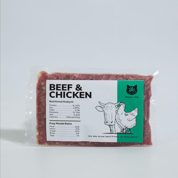 Gambar Beef & Chicken - Ali Cat Food - 100 gram dari TAWA Petshop_NEW undefined Tokopedia