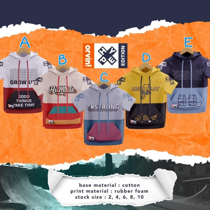 Gambar kaos hoodie anak laki orvin usia 2-8th / Kaos anak laki laki - Hoodie Orvin, 2 dari RayRan kids undefined Tokopedia