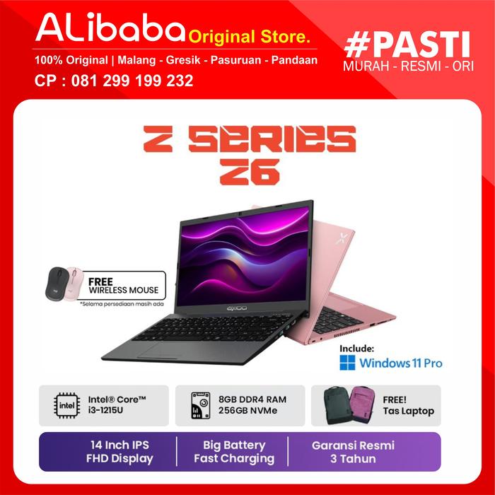 Gambar Laptop Axioo Mybook Z6 (RAM 8GB/256GB NVMe) 14” - Windows 11 dari Alistore ID undefined Tokopedia