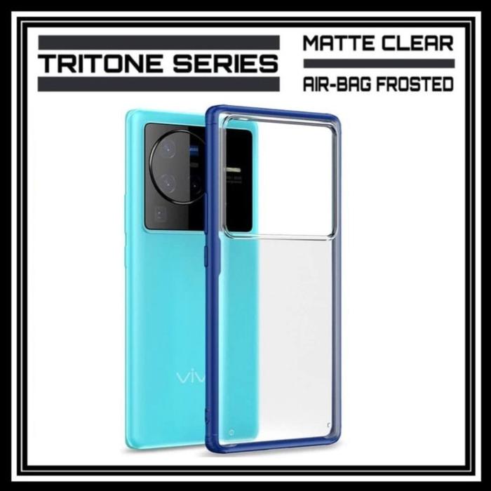 Gambar VIVO X80 / X80 PRO 5G CASE TRITONE ORIGINAL HARDCASE SOFT COVER CASING - BIRU NAVY, VIVO X80 PRO 5G dari Markas acc 88 undefined Tokopedia