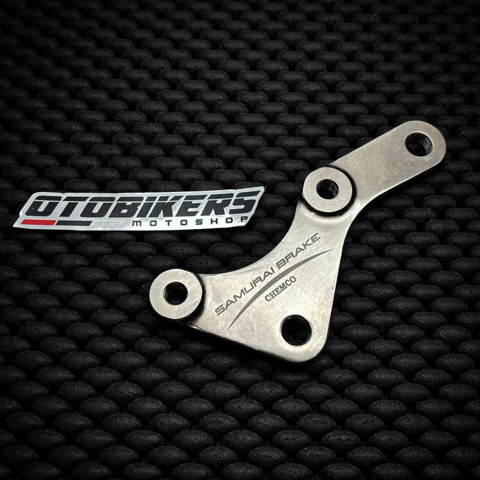 Gambar BREKET KALIPER NISSIN SAMURAI 4P YAMAHA XMAX DISC STANDAR 298 MM - 298mm, XMAX Depan dari OB JATENG undefined Tokopedia