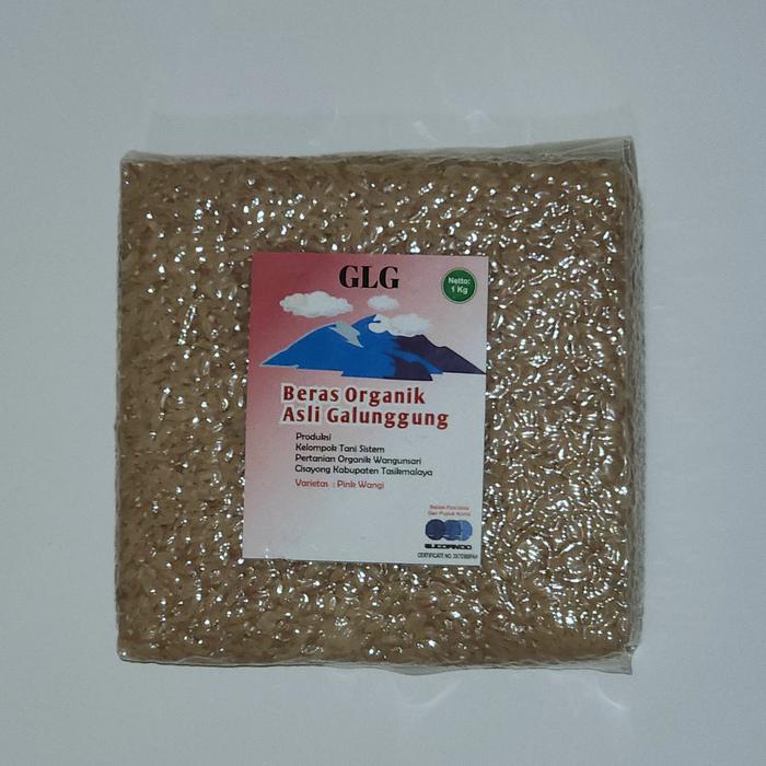 Gambar GLG Beras Organik Asli Galunggung Pink Wangi 1KG - 1 pcs, Pink Wangi dari MAKANANOK undefined Tokopedia