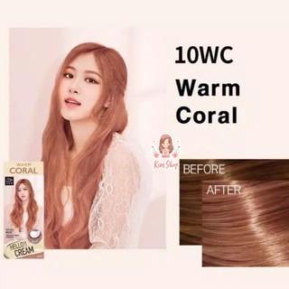 Gambar Mise en Scene Hello Cream Hair Dye BLACKPINK Semir Rambut Korea - 8WC WARM CORAL dari KIM SHOP_NEW undefined Tokopedia