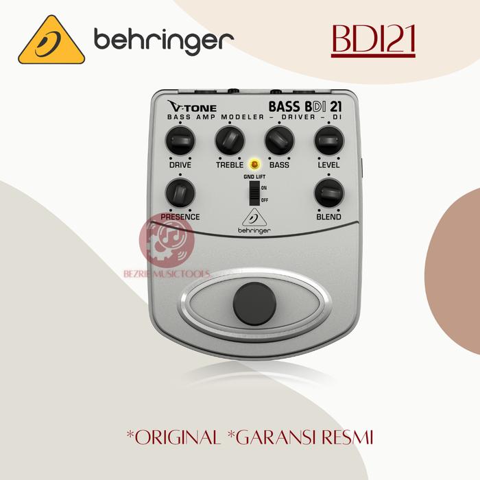 □BEHRINGER BDI 21ベースエフェクター BEHRINGER BASS BDI 21 ベース