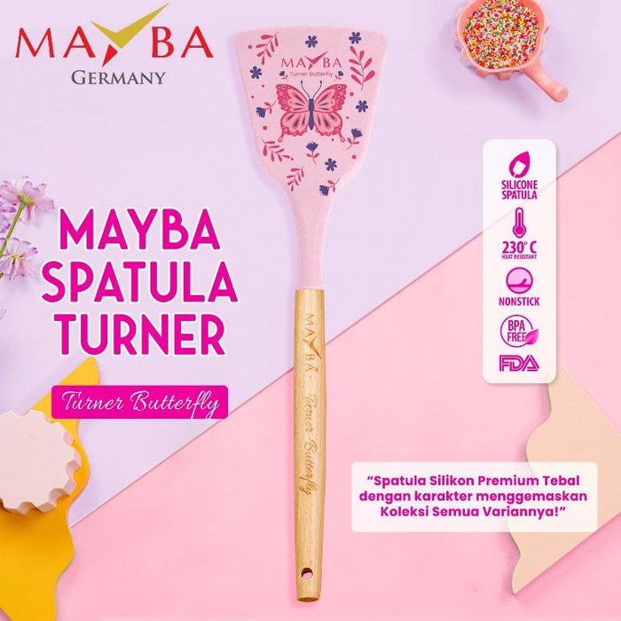 Gambar SENDOK DAPUR Spatula Silikon Turner Mayba karakter Bird Tosca /lolipop - turnr butterfly dari Toko Pusat Perabot undefined Tokopedia