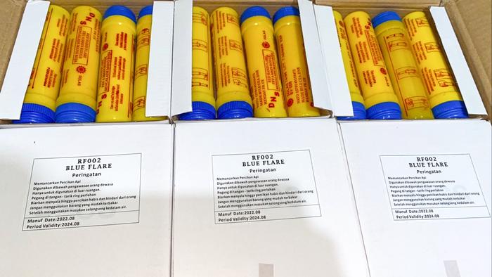 Gambar RED FLARE DNS 1 BOX ISI 4pcs EXPIRED TERBARU - Biru dari REBELSHOP27 undefined Tokopedia