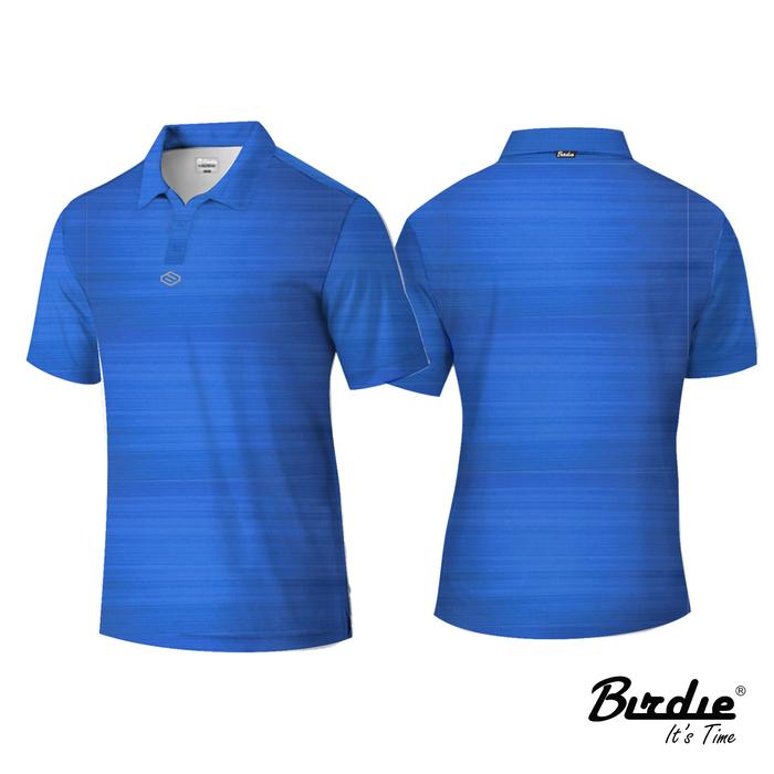 Gambar Baju Polo Shirt Golf Polyester Dry Fit Stretch Pro Original Birdie - Biru, XS dari Birdie Indonesia undefined Tokopedia