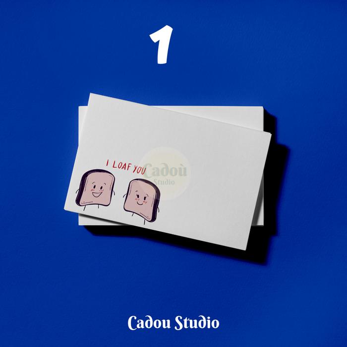 Gambar Blank Card Kartu Ucapan Greeting Card Gift Card Custom Aesthetic (S03) - 1, A7 dari Cadou Studio undefined Tokopedia