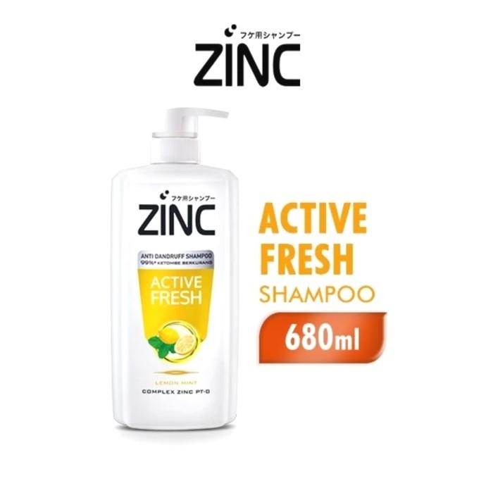 Gambar zinc shampoo active fresh 680ml - lemon dari ARSELY Shop undefined Tokopedia