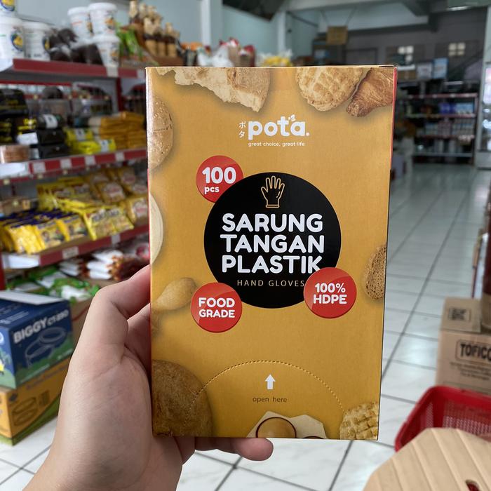 Gambar Sarung tangan plastik isi 100 pcs - Pota dari Varia Baking Store undefined Tokopedia