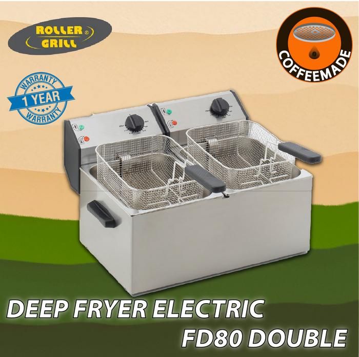 Gambar Restoline Deep Fryer Roller Grill FD50 Single 5L - FD 80D dari Coffeemadee undefined Tokopedia