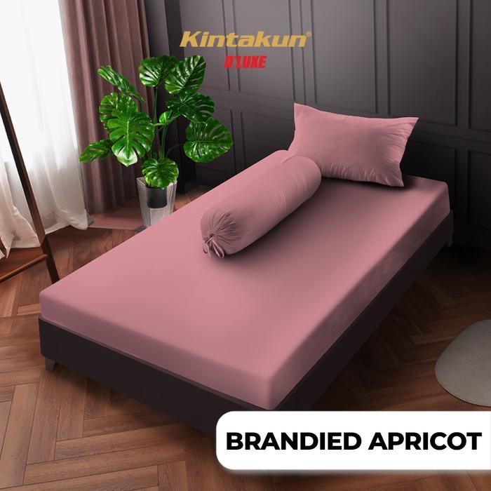Gambar Kintakun Sprei D'luxe Limited Polos Edition Uk.120x200cm T20 - B. Apricot dari Homeklik Living undefined Tokopedia