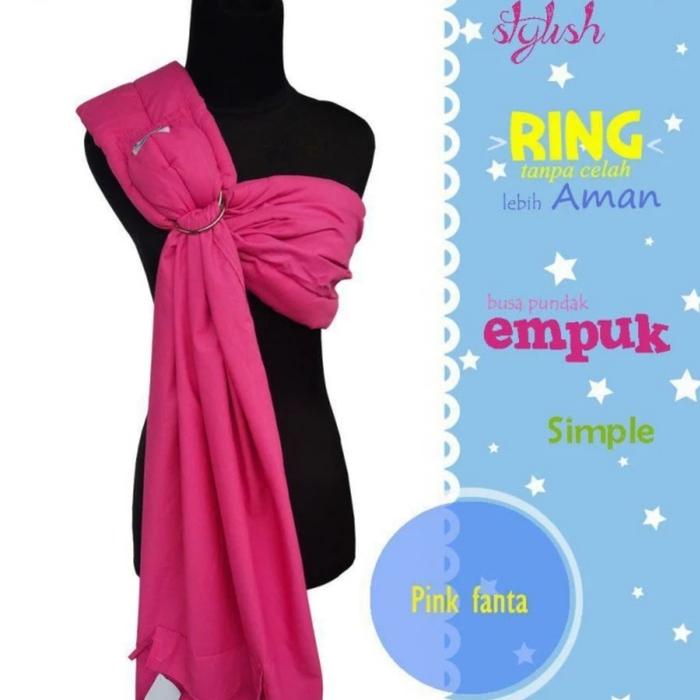Gambar Gendongan Ring Sling (Kain Panjang) - Fanta dari Aurel Babyshop undefined Tokopedia