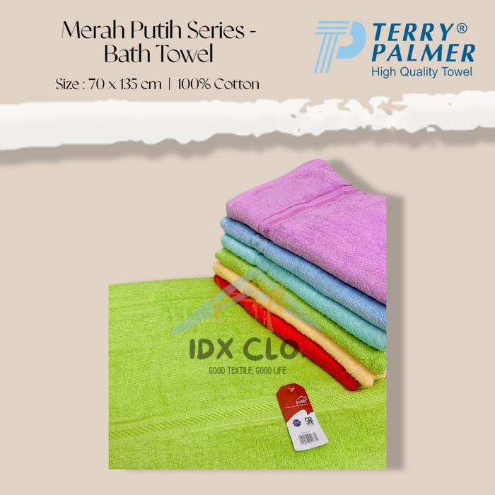 Gambar Handuk Merah Putih Series 70 x 135 cm Large Bath Towel - Handuk Mandi - Tosca dari IDX Clo Official undefined Tokopedia