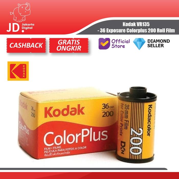 Gambar Kodak VR135 - 36 Exposure Colorplus 200 Roll Film - Kodak Colorplus dari Jakarta Digital 8 undefined Tokopedia