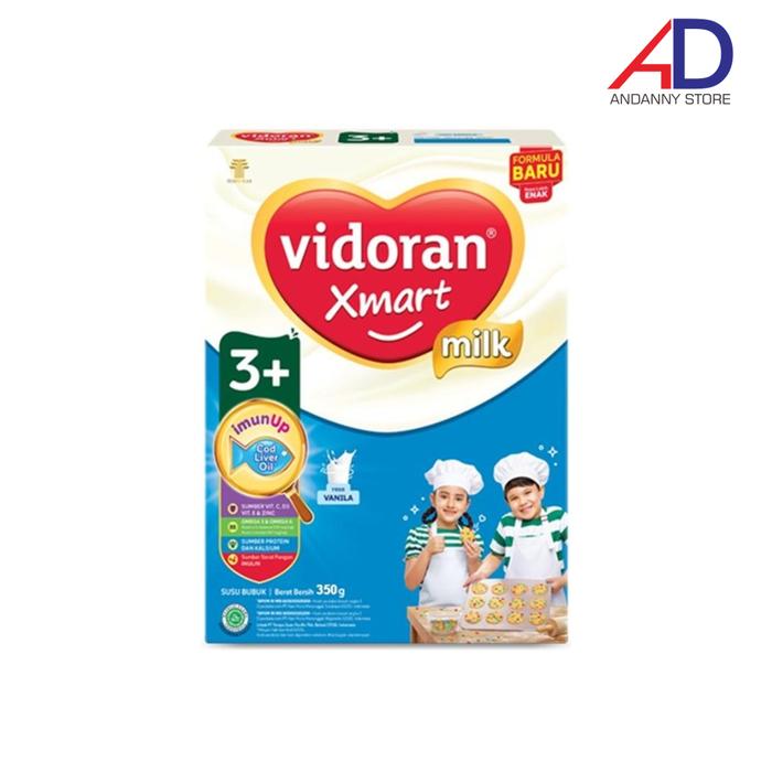 Gambar VIDORAN XMART 3+ NUTRIPLEX 350GR (3-5 TAHUN) / SUSU FORMULA ANAK - MADU dari ANDANNY STORE undefined Tokopedia