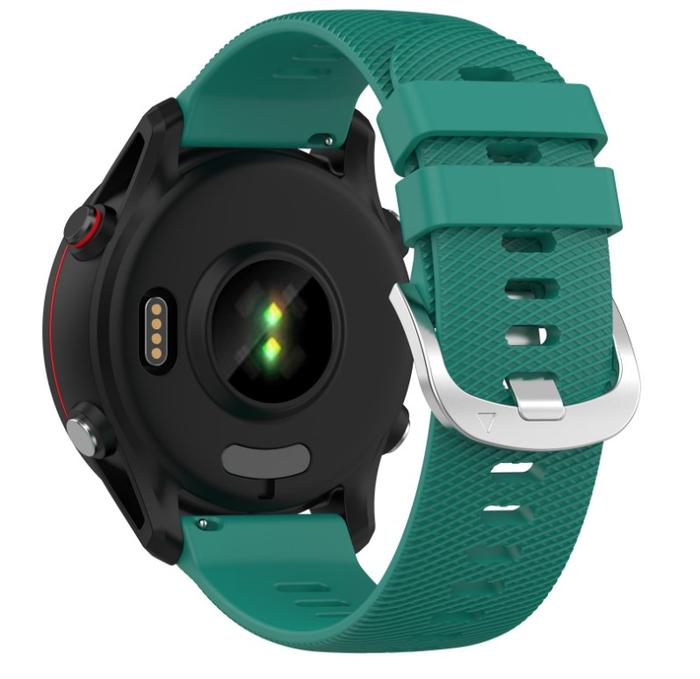 Gambar Strap Garmin Forerunner 265 265s 255 255s Venu Vivo Silicone Tali Jam - Hijau, 22mm dari societys undefined Tokopedia