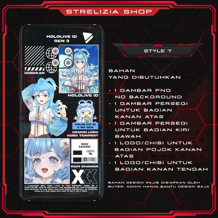 Gambar Phone Case Request Design / Custom - Request Style 7, Hardcase 3D dari Strelizia Shop undefined Tokopedia
