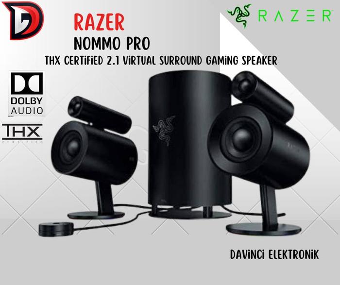 Razer Nommo Pro 21 Virtual Sorround Gaming Speaker Powerful Cinematic