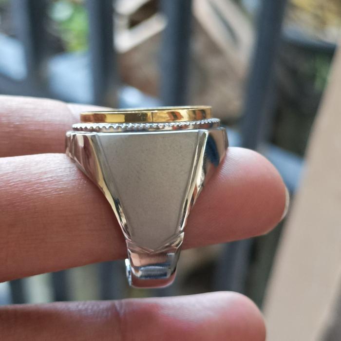 Gambar ring emban cincin monel handmade 20x15 - 15x10, 7 dari Miftah Galery99 undefined 4 Tokopedia
