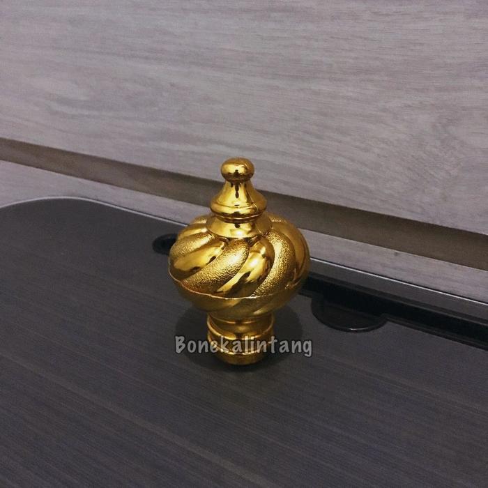Gambar Tutup Batang Gorden - Endcup - Penutup Tiang Gorden - Rell Rollet - ENDCUP GOLD dari Boneka Lintang undefined 5 Tokopedia