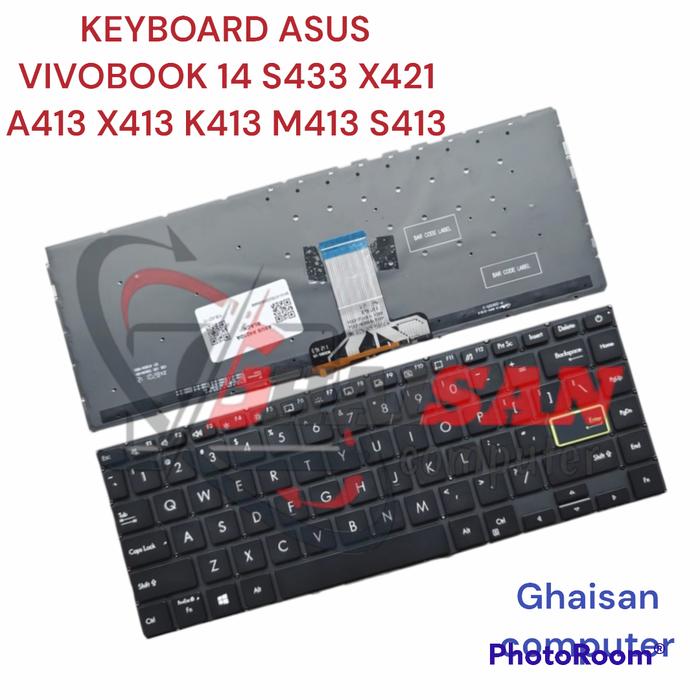 Jual KEYBOARD ASUS VIVOBOOK S14 X421 X421DA M433 M433I M433IA