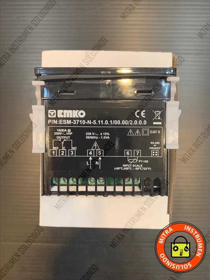 Gambar EMKO Digital ON/OFF Temperature Control Device ESM-3710-N (230 VAC) - PT100 dari Mitra Instrumen Solusindo undefined Tokopedia