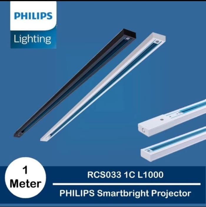 Gambar PHILIPS RCS033 1C L1000/L2000 TRACK ONLY ACCESSORY FOR ST033T - 1mtr putih dari CV. Sumber Cahaya Baru undefined Tokopedia