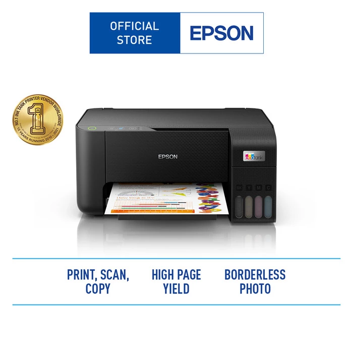 Gambar Printer Epson L3210 All in One Printer Black - Hitam dari EPSON OFFICIAL undefined Tokopedia