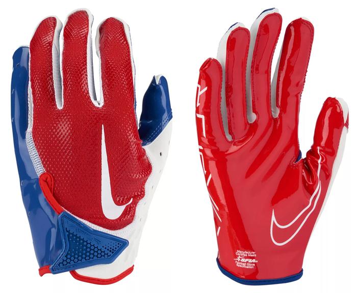 Nike Vapor Jet Gloves All Red Nike Football Gloves Nike Vapor Jet