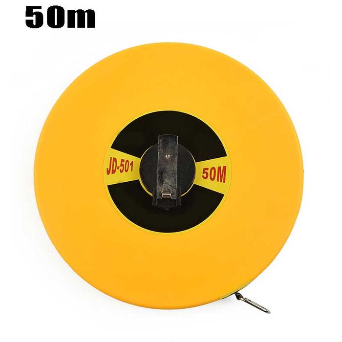 Gambar Meteran Fiber Meteran Tanah  Meteran Fiberglass 50 100 Meter - 50m dari Million-K undefined Tokopedia