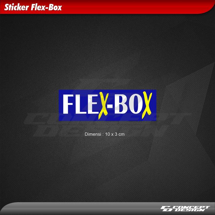 Gambar Sticker Flex-Box dari Concept Design_NEW undefined Tokopedia
