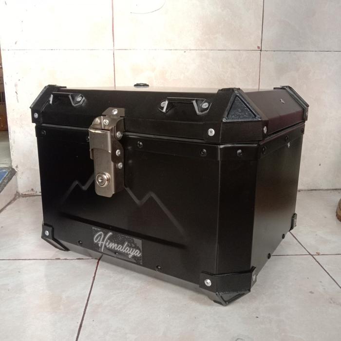 Gambar Top Box Pannier 32 Lt Aluminium Topbox - ORANGANEH PANNIER - Hitam dari Oa pannier undefined 5 Tokopedia