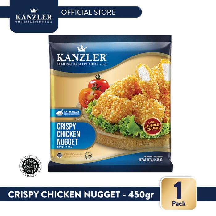 Gambar Nugget Kanzler Crispy Chicken Nugget 450gram - 450 gram dari Disass Jogja undefined Tokopedia