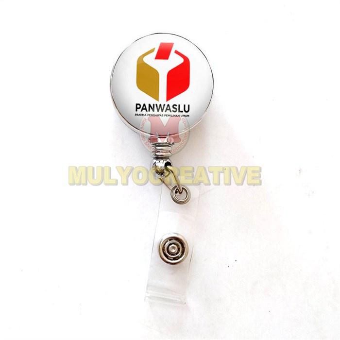 Gambar ID Card Yoyo Panwaslu Bawaslu Gantungan ID Card Holder Logo Panwaslu - Silver, Yoyo+CardHolder dari Mulyocreative co id undefined Tokopedia