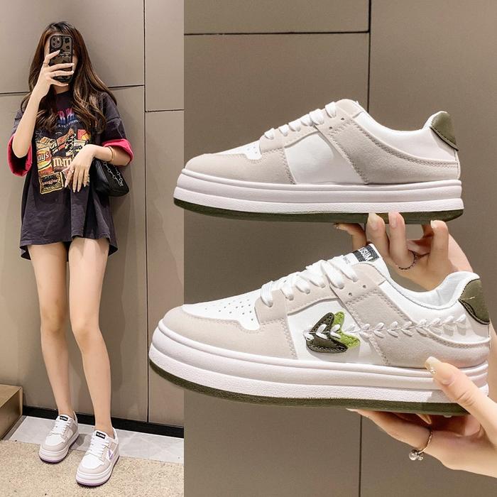 Jual Sepatu Sneakers Wanita Import Casual Shoes Motif Love 70