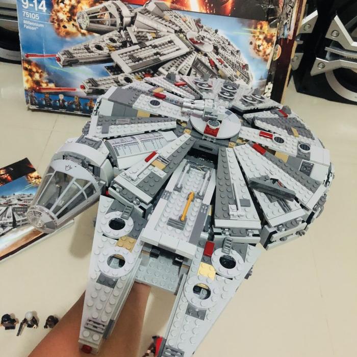 Lego Minifigures Original Lego Star Wars Millennium Falcon Lego