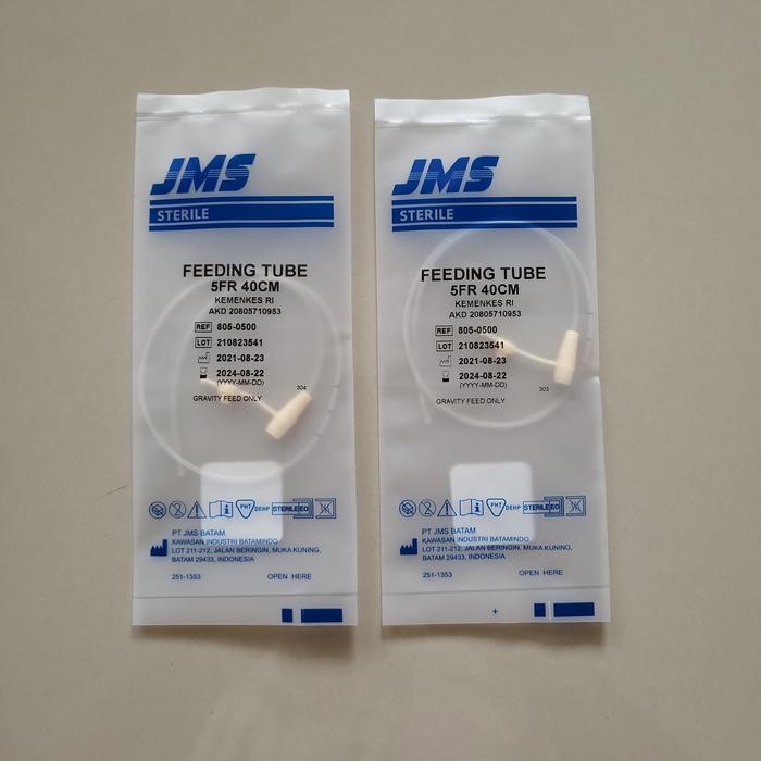 Gambar Feeding Tube No.5 (40cm) - NGT JMS dari Trust Medika APM undefined Tokopedia