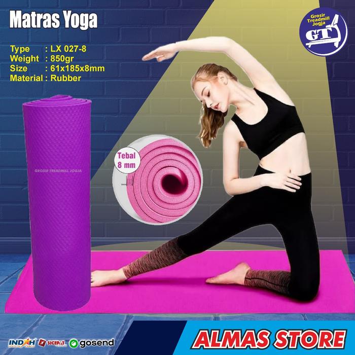 Gambar Matras Yoga Mat Olahraga Gym Kettler Karpet Senam Tebal Ovick 10mm - speeds dari Grosir Treadmill Jogja undefined Tokopedia