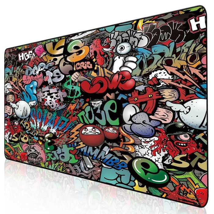Gambar Mousepad Gaming Deskmat Mouse Pad Motif Size XL Besar Anti slip - Grafitti 80x30 dari Liveris Store undefined Tokopedia